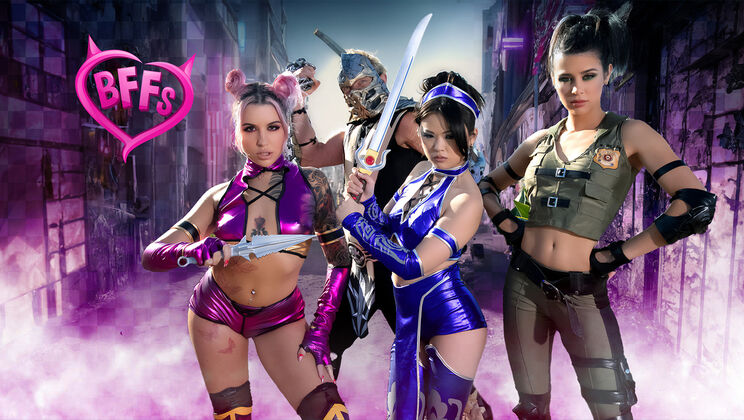 [BFFs] - Mortal Kombat Hardcore - Lulu Chu - Kylie Rocket - Clarke Kent - Luna Legend