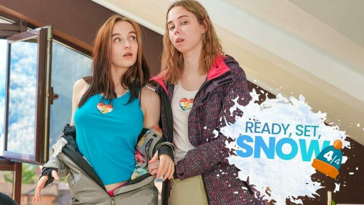 [ClubSweethearts] - Alice and Erika's Lesbian Snow Fun