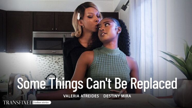 [Transfixed] - Blonde Takes Shemale Cock Deep in Her Throat - Destiny Mira - Valeria Atreides