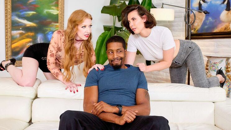 [AdultTime] - We Can Do It: Double Blowjob - Casey Calvert - Isiah Maxwell - Sonia Harcourt