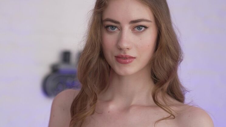 [NRXStudio] - Blonde Teen Ass-to-Mouth and Cum Swallowing