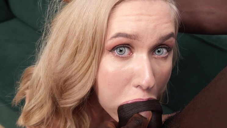 [NRXStudio] - Beautiful Teen Gets Her Mouth Fucked by a Big Black Dildo - Una Fairy - Dorien Falaise