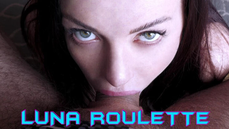 [WakeupnFuck] - Brunette Luna Roulette Sucks Cock - Luna Roulette