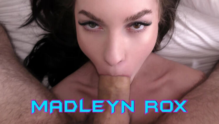 [WakeupnFuck] - Madleyn Rox: Petite Brunette Teen in Hardcore Hotel Adventure - MADLEYN ROX