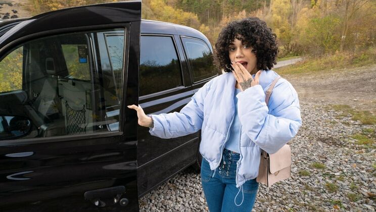 [FakeTaxi] - Reverse Cowgirl Ride for Cash