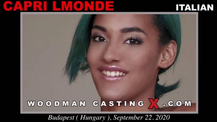 [WoodmanCasting] - Tattooed Capri Lmonde Gets Double Penetrated - Capri Lmonde