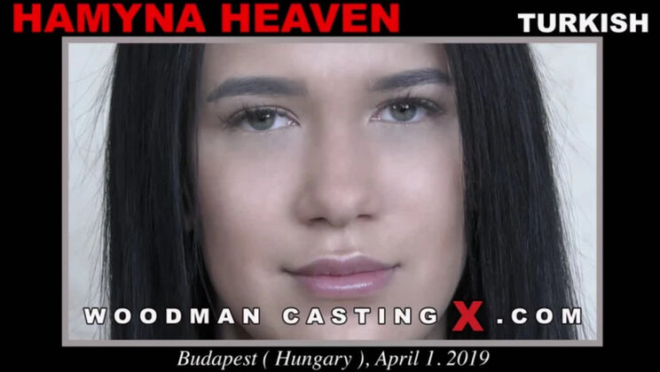 [WoodmanCasting] - Teen Brunette Hamyna Heaven in Hotel Sex - Hamyna Heaven