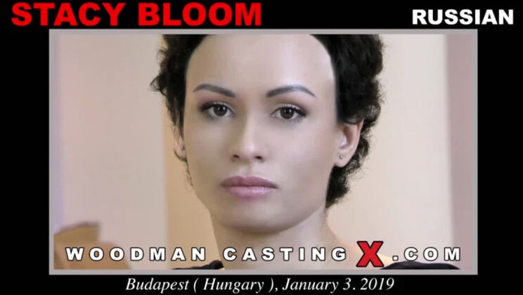 [WoodmanCasting] - Skinny Stacy Bloom in Group Sex Frenzy - Stacy Bloom