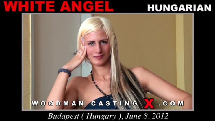 White Angel Casting - Shaved Blonde Anal Slut