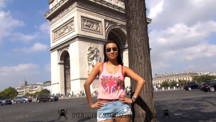Sharon Lee: Petite Brunette in Paris DP