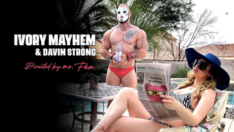 [TSSeduction(Kink)] - Ivory Mayhem's Domination Station: Davin Strong's Submission - Ivory Mayhem - Davin Strong