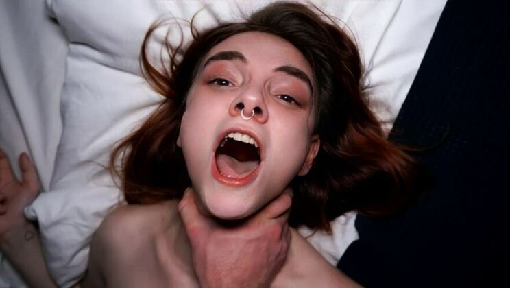 [PornForce] - Brunette Loves Rough Blowjob - Martin Spell - Lina Sun