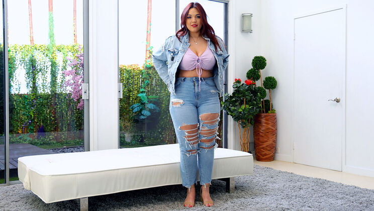 [NetVideoGirls] - Scarlett's Titty Fuck Audition - Scarlett