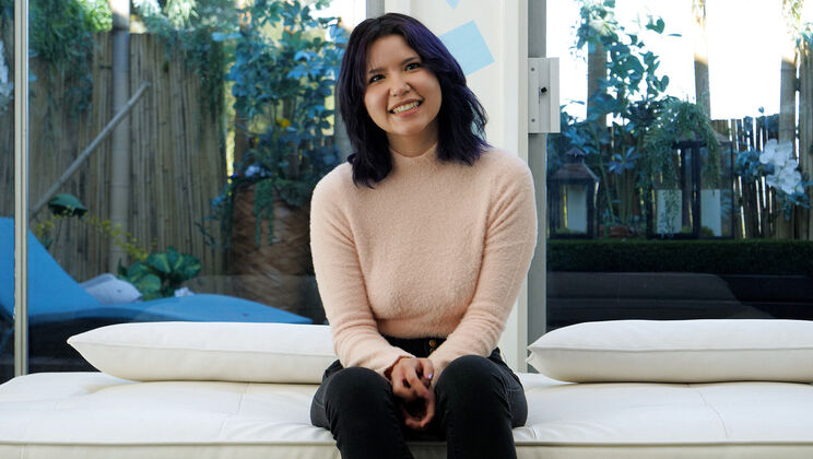 Kassandra's Casting Couch - POV Blowjob & Doggystyle