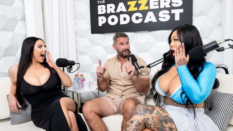 [Brazzers] - Asian, European, and Aussie in a Wild Threesome - Angela White - Manuel Ferrara - Connie Perignon