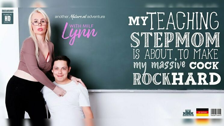 [Mature.nl] - Lynn, a Hot Blonde MILF, Seduces Her Stepson