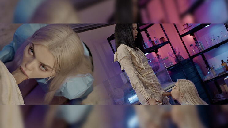 [FutanariXXX] - Blonde's Sealed Creampie Fantasy