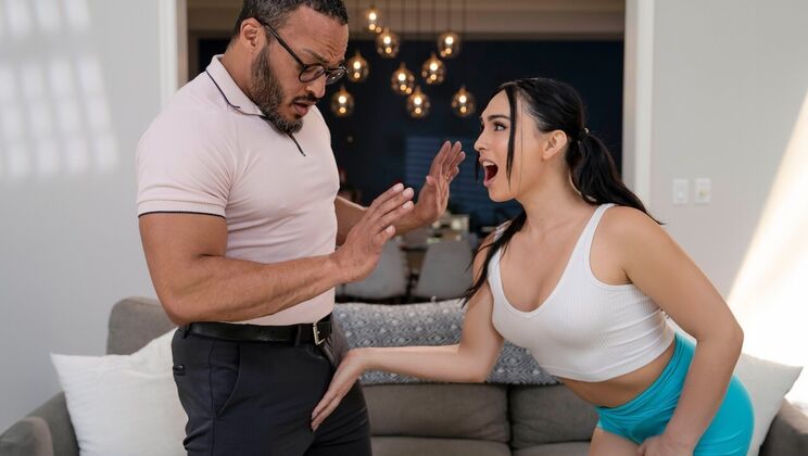 [TransSensual] - Daddy Fucks His TS Stepdaughter - Anal Sex - Dillon Diaz - Ember Fiera