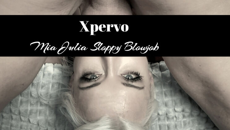 [Xpervo] - Mia Julia’s Wet Blowjob & Facial with Marcello Bravo