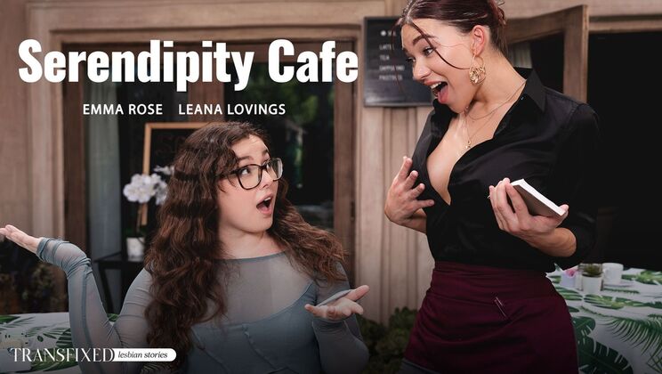 [Transfixed] - Brunette with Glasses Gets a Blowjob - Emma Rose - Leana Lovings