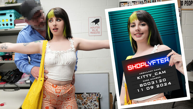 [Shoplyfter] - The Artist's Plea: A Hardcore Session with Kitty Cam - Mike Mancini - Kitty Cam