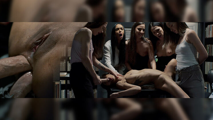 [FutanariXXX] - Orgy Reading Aloud: Anal, Blowjob, and More - Amirah Adara - Veronica Leal - Black Angel - Tabitha Poison - Alyssa Bounty - Matty Mila