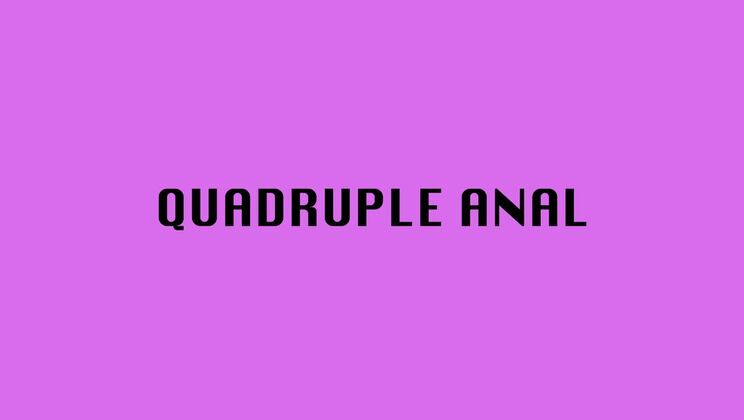 Quad Tentacle Anal Penetration Featuring Amirah Adara