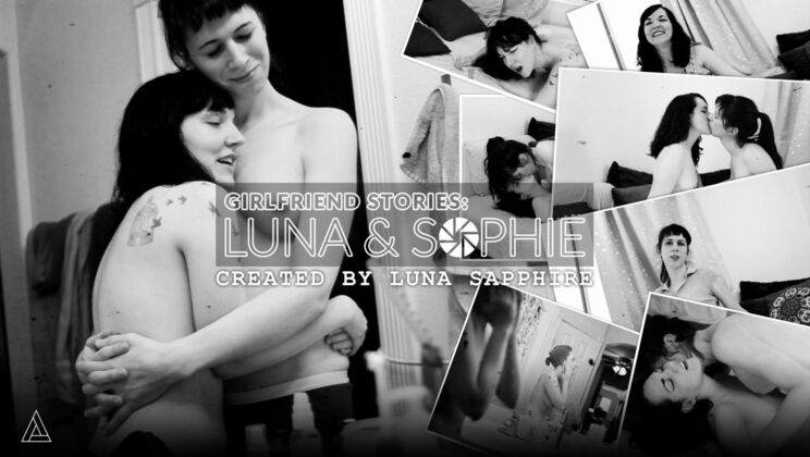 [ModelTime] - Girlfriend Stories: Luna & Sophie's Hot Interview - Blowjob & Fingering - Luna Sapphire - Sophie Ladder