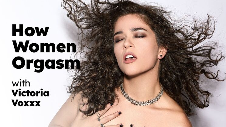 [AdultTimePilots] - Brunette Victoria Voxxx Teases & Cums Hard - Victoria Voxxx