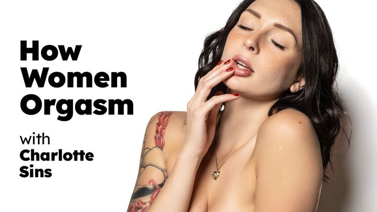 [AdultTimePilots] - Lesbian Charlotte Sins Teaches How to Cum - Charlotte Sins