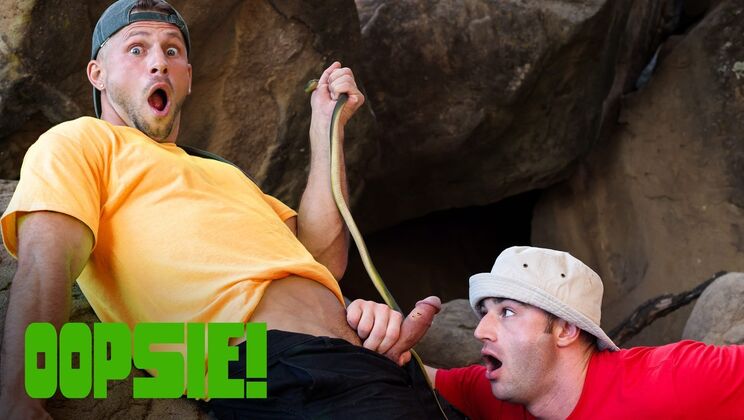 [Oopsie!] - Snake Bite Blowjob and Anal with Cumshot Finish - Roman Todd - Michael Boston