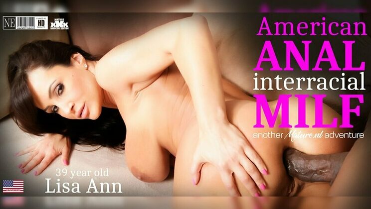 [Mature.nl] - Lisa Ann takes BBC anal from Prince Yahshua in hot interracial MILF scene