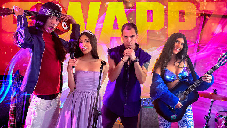 [SisSwap] - Cum on Tits and Gagging Fun - Donatello Devine - Aubry Babcock - Tony Sting - Sona Bella