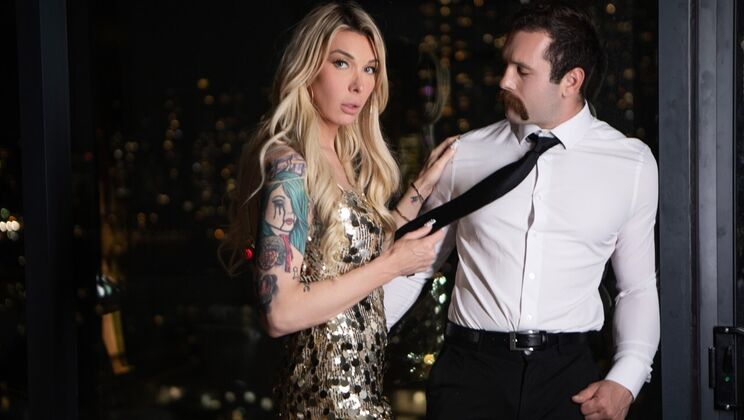 [TransAngels] - Taxi Kisses and Fucks with Aubrey Kate - Aubrey Kate - Austin Rex