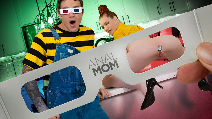 [AnalMom] - Redhead Stepmom's Asshole Destroyed - Rough Sex - Erin Everheart - Jayden Marcos