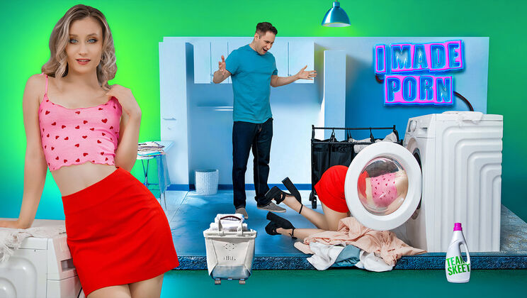 [IMadePorn] - Hairy Pulling and Spanking with Lily Blossom - Brad Knight - Lily Blossom