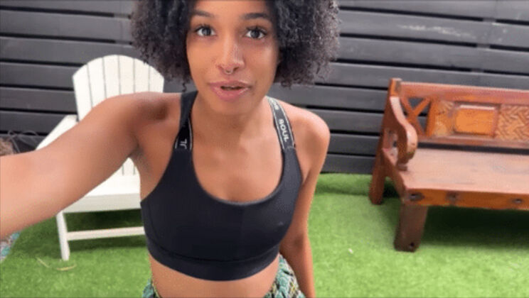 [PerfectGirlfriend] - POV with Ebony Teen's Naughty Side - Addis Fouché