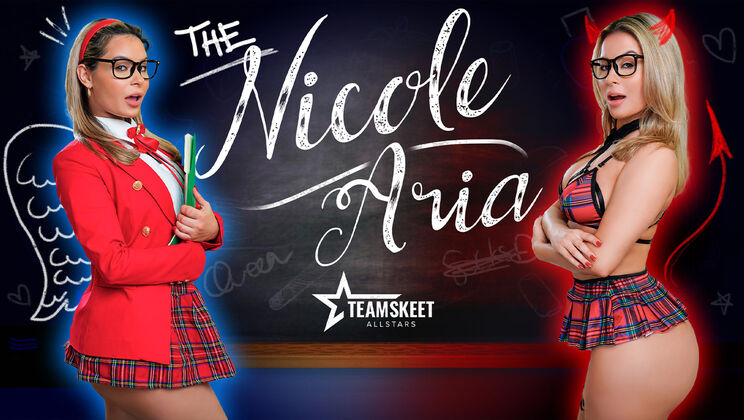 [TeamSkeetAllStars] - August Feature: Ready for School? Nicole's Hot Lessons Start Now - Donnie Rock - Nicole Aria