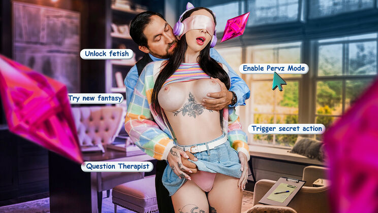 [PervTherapy] - Shy Girl Gets Rough Fuck - Student Takes Older Cock - Juan Largo - Indica Marie