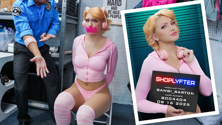 [Shoplyfter] - Runaway Teen in Thong Pounded And Rubbing Her Tits — Case 8004404 - Peter Fitzwell - Bambi Barton