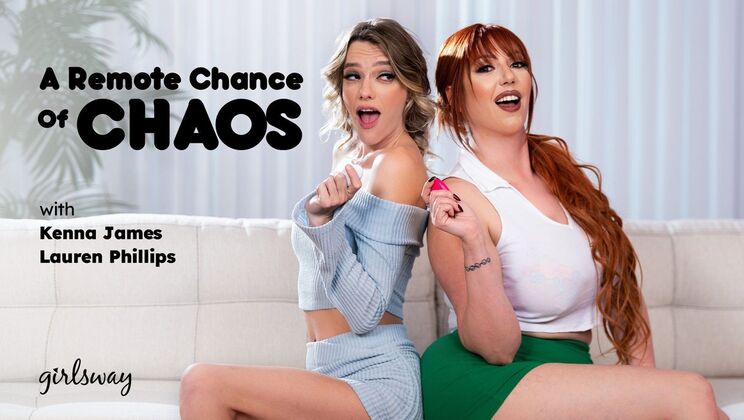 [Girlsway] - Blonde & Redhead Lesbian Toys and Tribbing Madness - Kenna James - Lauren Phillips