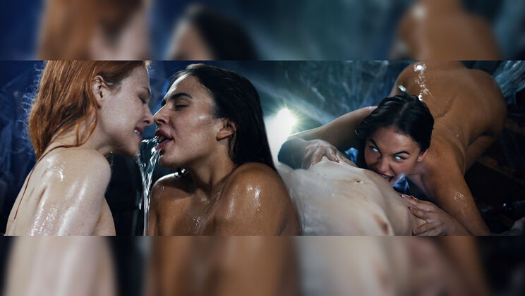 [Parasited] - Parasited Masturbation Fetish Show - Clemence Audiard - Milan Cheek - Sofia Rivers