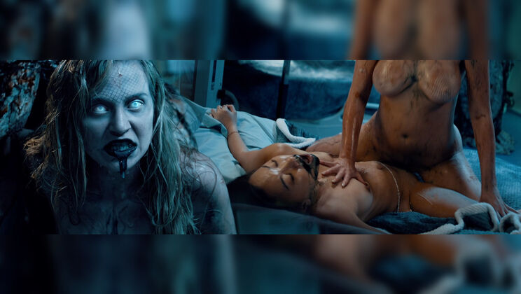 [Parasited] - Innocent Face Asian Girls Lesbian Sex Scissoring Pt 2 - Blake Blossom - Kimmy Kim