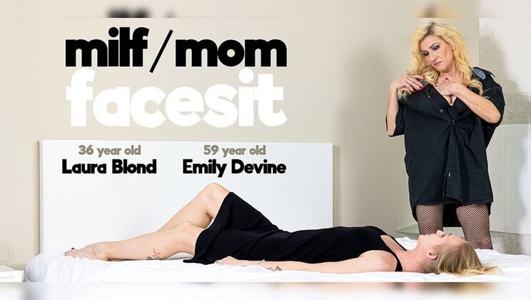 [Mature.nl] - Czech Mature Lesbians: Fetish Face Sitting with Blonde MILFs - Emily Devine - Laura Blond