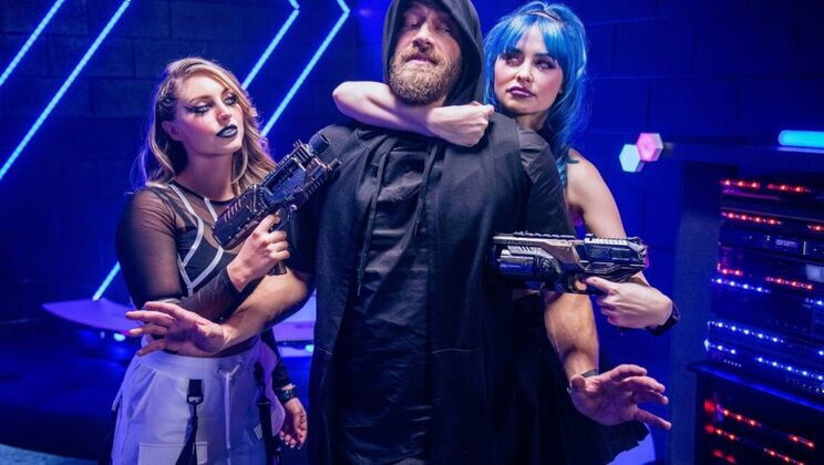 [DigitalPlayground] - Shaved Pussy Lesbian Sex: Athletic Women 20-29 Ass Worship - Jewelz Blu - Kayley Gunner