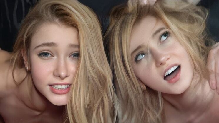 [PornForce] - Doggystyle Hammering For Young Blonde Slut - Ivi Rein - Butt Spencer