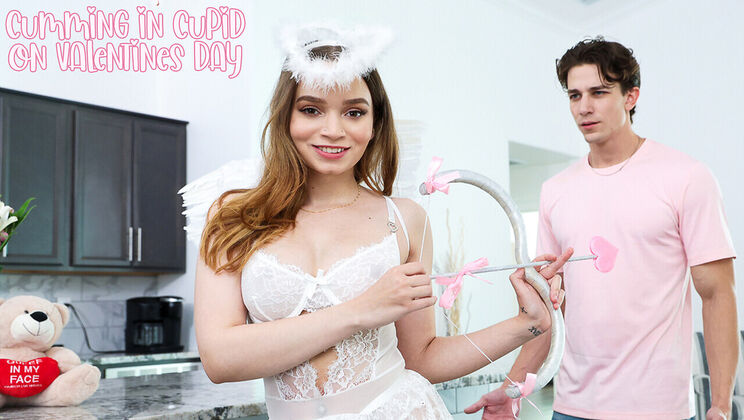 Valentine's Day Couple Sex - Masturbation, Lingerie, and Big Cock