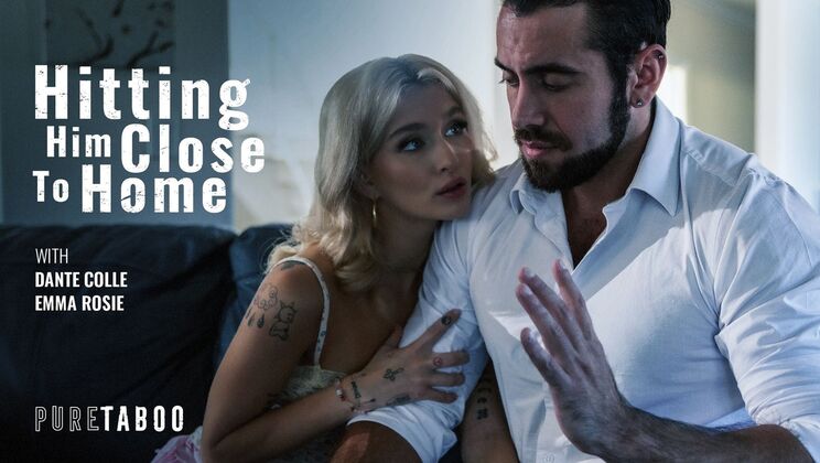 [PureTaboo] - Shaved Blonde Gets Fingered And Deepthroats Before Doggystyle Cumshot - Dante Colle - Emma Rosie
