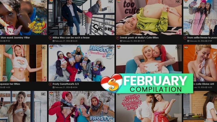 [ClubSweethearts] - Best of European Porn - February 2026 Compilation - Tess Lyndon - Maaike - Lady Luna - Kamilla C - Britney Spring - Willy Regal - Viola Weber - Sara Bork - Milka Wey - Moon Imp - Cristafeer Robien - Rihanna Black - Erika Mori - Alice Flore - Megan Murkovski - Baby Dahl - Amelia Ost - Molly Cute - Roxy Muray - Nathalie Q - Remido - Silver Valkyrie - Janet E