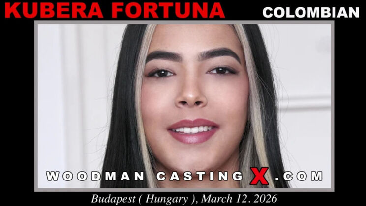 [WoodmanCasting] - Kubera Fortuna Stunning With Perfect Teeth - Kubera Fortuna